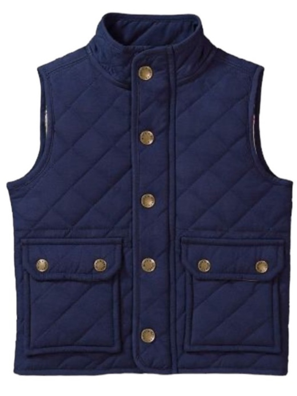Hope & Henry Boy’s Navy Blue Vest Size Medium